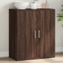 Aparador de madera de ingeniería marrón roble 60x31x70 cm de vidaXL, Aparadores - Ref: Foro24-840463, Precio: 65,88 €, Descue...