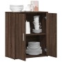 Aparador de madera de ingeniería marrón roble 60x31x70 cm de vidaXL, Aparadores - Ref: Foro24-840463, Precio: 65,88 €, Descue...