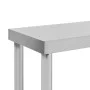 Estante para mesa de trabajo de acero inoxidable 120x30x35 cm de vidaXL, Restauración - Ref: Foro24-51192, Precio: 81,94 €, D...
