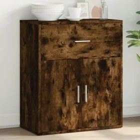Sideboard aus geräuchertem Eichenholzwerkstoff, 60 x 31 x 70 cm von vidaXL, Sideboards - Ref: Foro24-840468, Preis: 65,75 €, ...