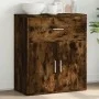 Sideboard aus geräuchertem Eichenholzwerkstoff, 60 x 31 x 70 cm von vidaXL, Sideboards - Ref: Foro24-840468, Preis: 65,75 €, ...