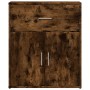 Smoked oak engineered wood sideboard 60x31x70 cm by vidaXL, Sideboards - Ref: Foro24-840468, Price: 66,78 €, Discount: %