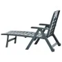 Tumbona plegable de plástico verde by vidaXL, Loungers - Ref: Foro24-48755, Price: 131,59 €, Discount: %