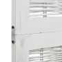 Biombo separador de 4 paneles madera maciza Paulownia blanco de vidaXL, Divisores de ambientes - Ref: Foro24-358676, Precio: ...