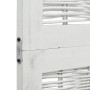 White Paulownia solid wood 4-panel dividing screen by vidaXL, Room dividers - Ref: Foro24-358676, Price: 131,29 €, Discount: %