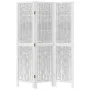 White Paulownia solid wood 3-panel dividing screen by vidaXL, Room dividers - Ref: Foro24-358669, Price: 88,90 €, Discount: %