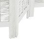 White Paulownia solid wood 4-panel dividing screen by vidaXL, Room dividers - Ref: Foro24-358674, Price: 115,66 €, Discount: %
