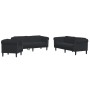3-piece black velvet sofa set by vidaXL, Sofas - Ref: Foro24-3209214, Price: 839,12 €, Discount: %