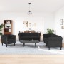 3-piece black velvet sofa set by vidaXL, Sofas - Ref: Foro24-3209214, Price: 839,12 €, Discount: %