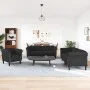 3-piece black velvet sofa set by vidaXL, Sofas - Ref: Foro24-3209214, Price: 679,14 €, Discount: %