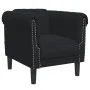 3-piece black velvet sofa set by vidaXL, Sofas - Ref: Foro24-3209214, Price: 679,14 €, Discount: %