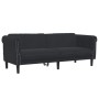 3-piece black velvet sofa set by vidaXL, Sofas - Ref: Foro24-3209214, Price: 839,12 €, Discount: %