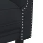 3-piece black velvet sofa set by vidaXL, Sofas - Ref: Foro24-3209214, Price: 679,14 €, Discount: %