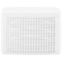 White plastic side table 54x54x36.5 cm by vidaXL, Garden tables - Ref: Foro24-48774, Price: 56,65 €, Discount: %