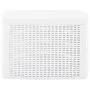 White plastic side table 54x54x36.5 cm by vidaXL, Garden tables - Ref: Foro24-48774, Price: 55,73 €, Discount: %