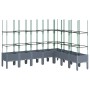 Pflanzgefäß mit grauem PP-Gitter 200x160x142,5 cm von vidaXL, Töpfe und Pflanzgefäße - Ref: Foro24-367971, Preis: 160,70 €, R...
