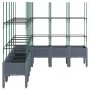 Planter with gray PP trellis 200x160x142.5 cm by vidaXL, Pots and planters - Ref: Foro24-367971, Price: 127,96 €, Discount: %