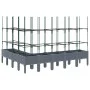 Planter with gray PP trellis 200x160x142.5 cm by vidaXL, Pots and planters - Ref: Foro24-367971, Price: 127,96 €, Discount: %