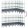 Planter with gray PP trellis 200x160x142.5 cm by vidaXL, Pots and planters - Ref: Foro24-367971, Price: 160,70 €, Discount: %