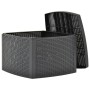Anthracite gray plastic side table 54x54x36.5 cm by vidaXL, Garden tables - Ref: Foro24-48775, Price: 68,62 €, Discount: %