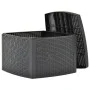 Mesa auxiliar de plástico gris antracita 54x54x36,5 cm de vidaXL, Mesas de jardín - Ref: Foro24-48775, Precio: 67,37 €, Descu...