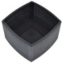 Anthracite gray plastic side table 54x54x36.5 cm by vidaXL, Garden tables - Ref: Foro24-48775, Price: 68,62 €, Discount: %