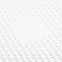 White plastic side table 54x54x36.5 cm by vidaXL, Garden tables - Ref: Foro24-48774, Price: 56,65 €, Discount: %