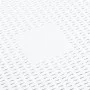 White plastic side table 54x54x36.5 cm by vidaXL, Garden tables - Ref: Foro24-48774, Price: 55,73 €, Discount: %