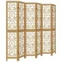 6-panel partition screen solid brown paulownia wood by vidaXL, Room dividers - Ref: Foro24-358875, Price: 135,67 €, Discount: %