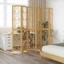 6-panel partition screen solid brown paulownia wood by vidaXL, Room dividers - Ref: Foro24-358875, Price: 135,67 €, Discount: %
