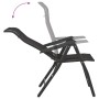 Sillas de jardín plegables 2 uds ratán sintético negro café de vidaXL, Sillas de jardín - Ref: Foro24-4007139, Precio: 126,48 €