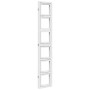 3-teilige Trennwand aus weißem Paulownia-Massivholz von vidaXL, Raumteiler - Ref: Foro24-358688, Preis: 129,59 €, Rabatt: %