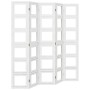 White Paulownia solid wood 5-panel dividing screen by vidaXL, Room dividers - Ref: Foro24-358695, Price: 177,95 €, Discount: %