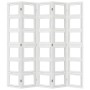 White Paulownia solid wood 5-panel dividing screen by vidaXL, Room dividers - Ref: Foro24-358695, Price: 177,95 €, Discount: %