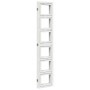 White Paulownia solid wood 5-panel dividing screen by vidaXL, Room dividers - Ref: Foro24-358695, Price: 177,95 €, Discount: %