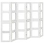 White Paulownia solid wood 6-panel dividing screen by vidaXL, Room dividers - Ref: Foro24-358697, Price: 161,73 €, Discount: %