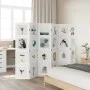White Paulownia solid wood 6-panel dividing screen by vidaXL, Room dividers - Ref: Foro24-358697, Price: 159,10 €, Discount: %