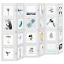 White Paulownia solid wood 6-panel dividing screen by vidaXL, Room dividers - Ref: Foro24-358697, Price: 161,73 €, Discount: %
