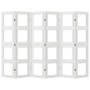 White Paulownia solid wood 6-panel dividing screen by vidaXL, Room dividers - Ref: Foro24-358697, Price: 161,73 €, Discount: %