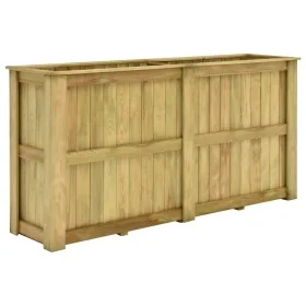 Blumenbeet aus imprägniertem Kiefernholz, 196 x 50 x 100 cm von vidaXL, Töpfe und Pflanzgefäße - Ref: Foro24-49099, Preis: 41...