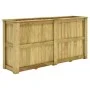 Blumenbeet aus imprägniertem Kiefernholz, 196 x 50 x 100 cm von vidaXL, Töpfe und Pflanzgefäße - Ref: Foro24-49099, Preis: 41...