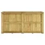 Blumenbeet aus imprägniertem Kiefernholz, 196 x 50 x 100 cm von vidaXL, Töpfe und Pflanzgefäße - Ref: Foro24-49099, Preis: 41...