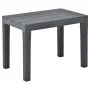 Gartentisch mit 2 anthrazitgrauen Kunststoffbänken von vidaXL, Gartensets - Ref: Foro24-48778, Preis: 136,31 €, Rabatt: %