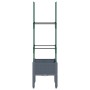 Pflanzgefäß mit grauem PP-Gitter 40x40x142,5 cm von vidaXL, Töpfe und Pflanzgefäße - Ref: Foro24-367946, Preis: 32,37 €, Raba...