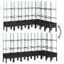 Pflanzgefäß mit Gitter PP schwarz 200x160x142,5 cm von vidaXL, Töpfe und Pflanzgefäße - Ref: Foro24-367973, Preis: 160,83 €, ...