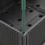 Planter with trellis PP black 200x160x142.5 cm by vidaXL, Pots and planters - Ref: Foro24-367973, Price: 157,80 €, Discount: %
