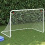 Fußballtor aus weißem Stahl, 122 x 81 x 81 cm von vidaXL, Fußballtore - Ref: Foro24-4007966, Preis: 36,26 €, Rabatt: %