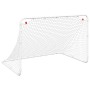 Fußballtor aus weißem Stahl, 122 x 81 x 81 cm von vidaXL, Fußballtore - Ref: Foro24-4007966, Preis: 36,26 €, Rabatt: %