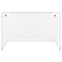 Fußballtor aus weißem Stahl, 122 x 81 x 81 cm von vidaXL, Fußballtore - Ref: Foro24-4007966, Preis: 36,26 €, Rabatt: %
