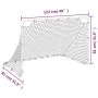 Fußballtor aus weißem Stahl, 122 x 81 x 81 cm von vidaXL, Fußballtore - Ref: Foro24-4007966, Preis: 38,78 €, Rabatt: %